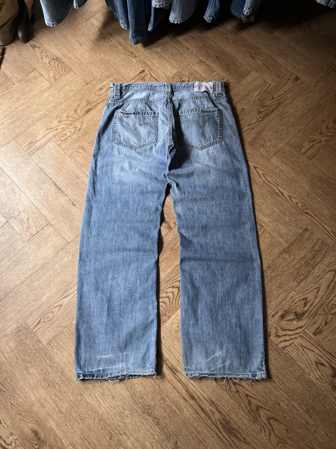 [34]00's 리바이스 실버탭 빈티지 리페어드 와이드 데님 팬츠 상품이미지2