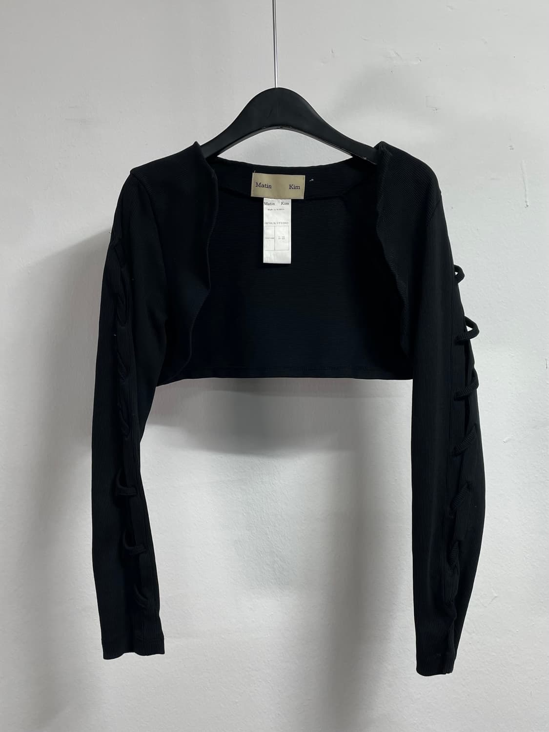 마뗑킴 코튼 볼레로 가디건 (on.149)   상품이미지1