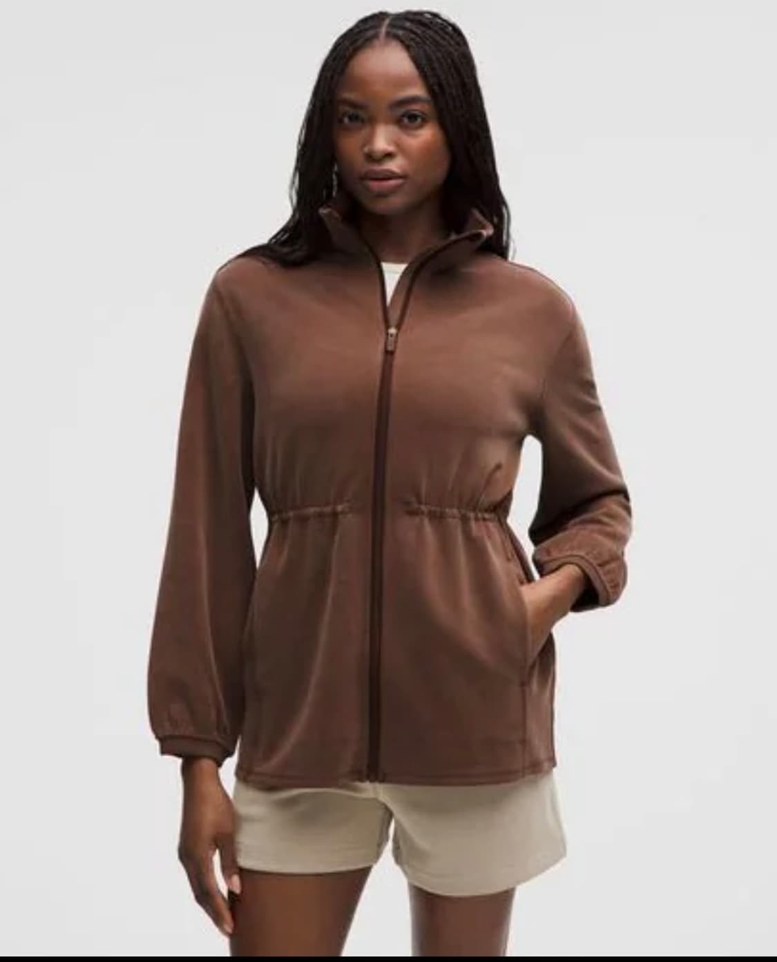 룰루레몬 소프트스트림 신치 웨이스트 풀집 재킷 상품이미지1