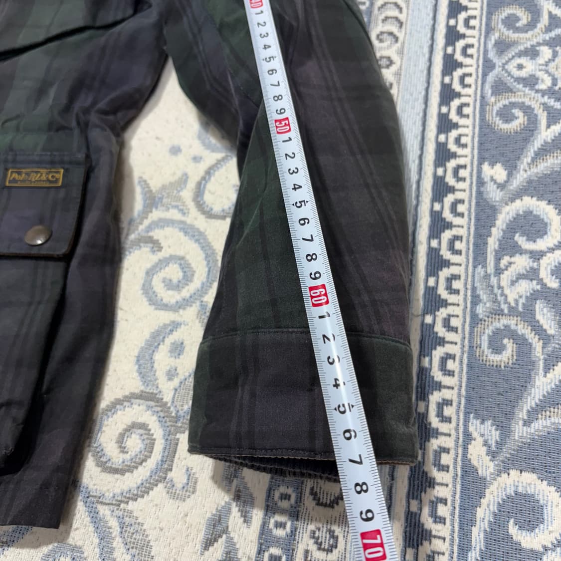 *Polo Ralph Lauren 블랙와치 타탄 왁스 자켓* 상품이미지5