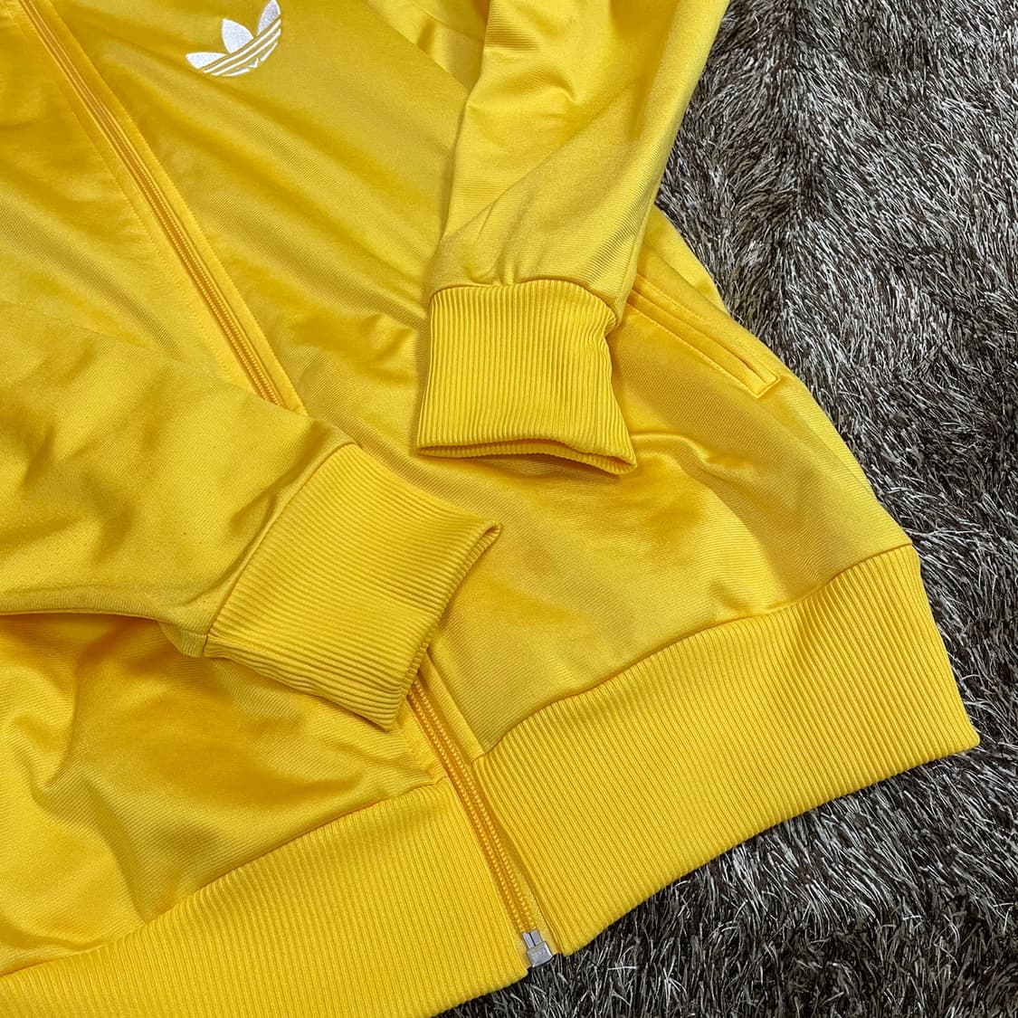 아디다스 adidas 옐로우 파이어버드 트랙탑 져지 100 상품이미지5