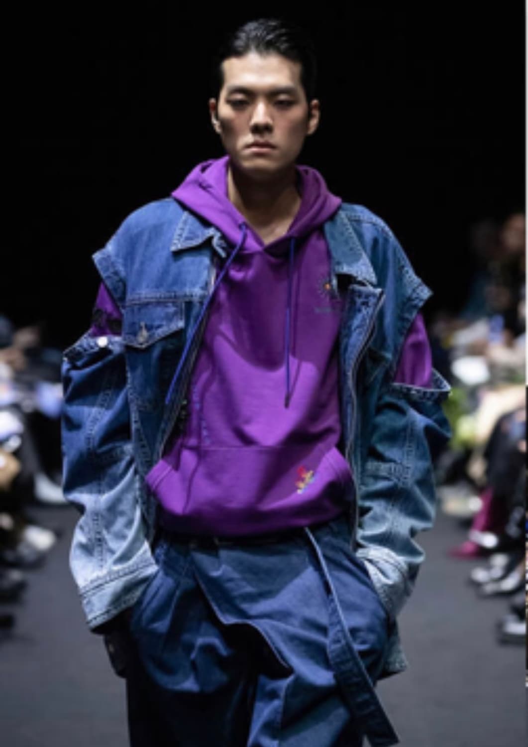 [OS]송지오 20ss 쇼피스 그라데이션 청자켓 상품이미지1