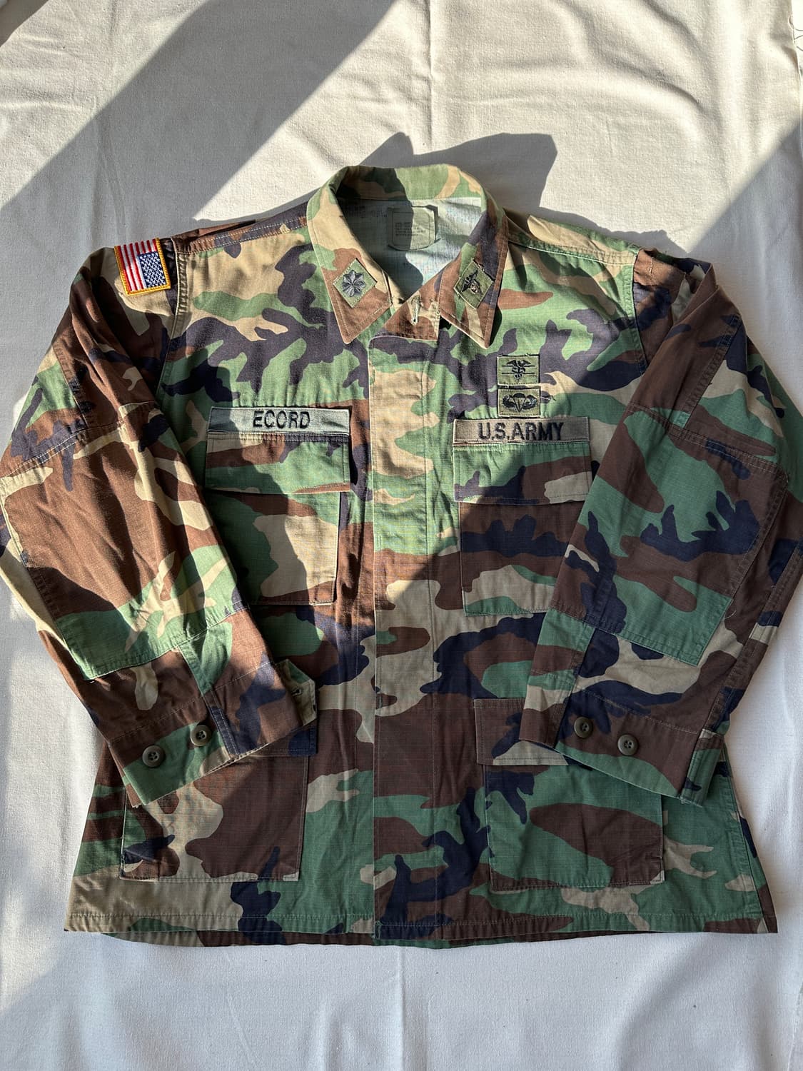 미군 우드랜드 BDU 자켓 L/S  상품이미지1