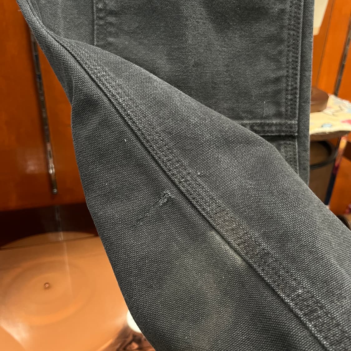 칼하트 B136 BLK 더블니 카펜터 팬츠 [ 32 ] 상품이미지7