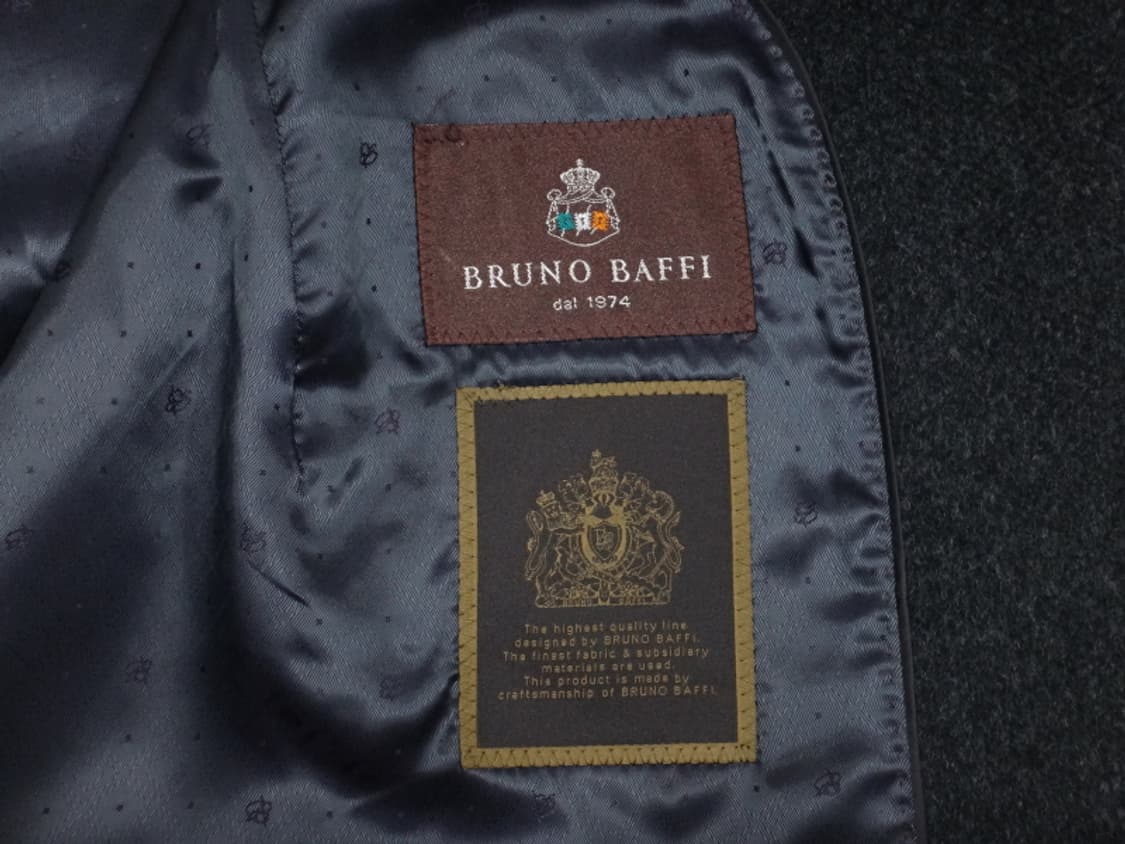 (95) 브루노바피 BRUNO BAFFI 모혼방 카라 코트 상품이미지8