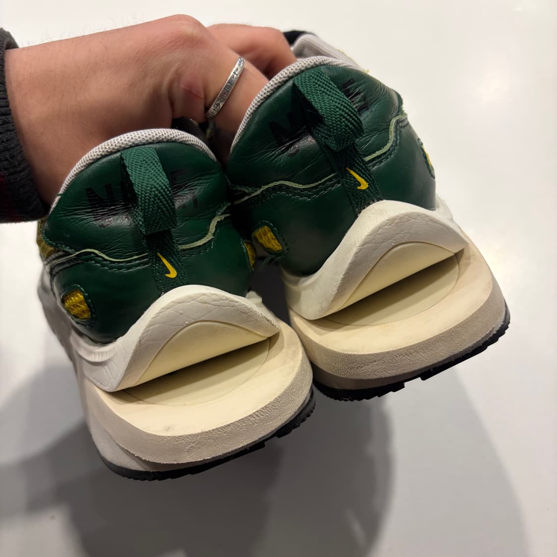 [270] 나이키 사카이 노초 베이퍼와플 옐로우/그린 상품이미지6