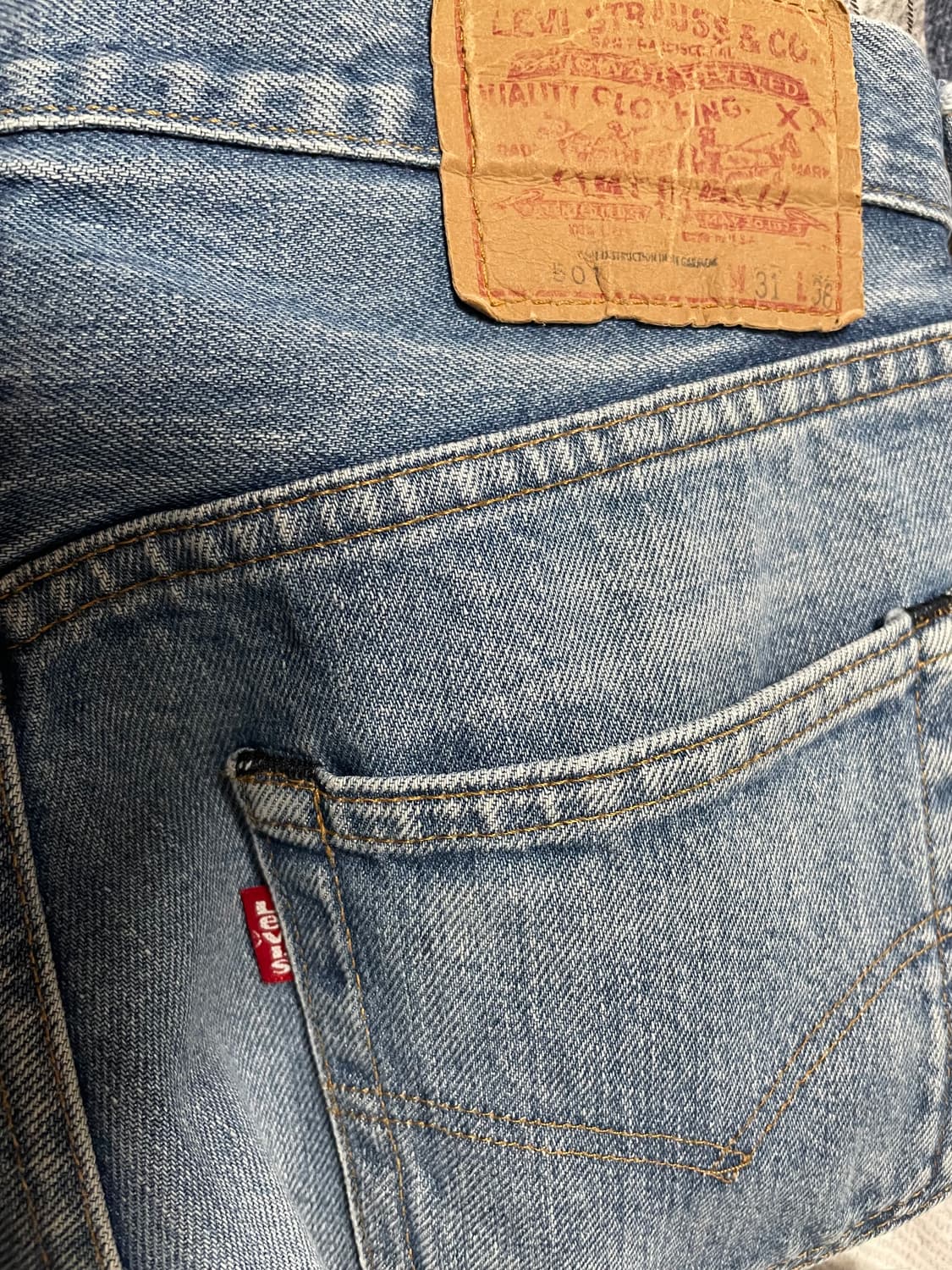 빈티지 리바이스 501 66후기 상품이미지2