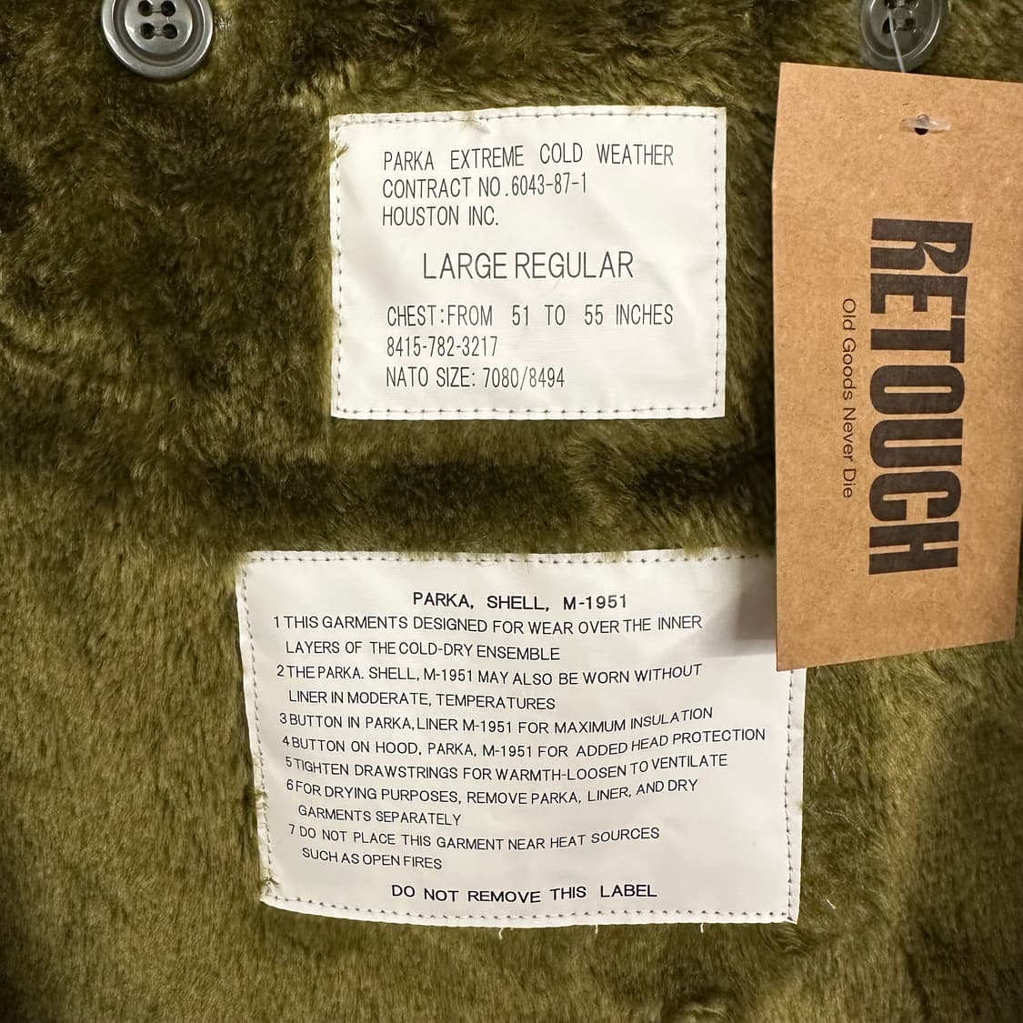 휴스턴 M51 피쉬테일 파카 상품이미지4