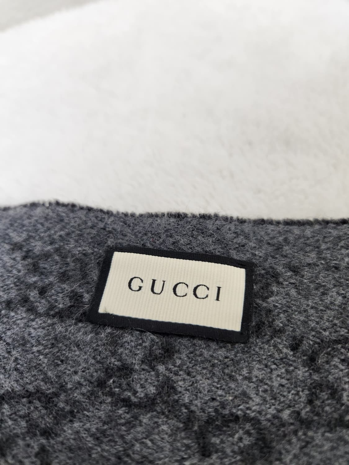 [정품] gucci 구찌 울캐시미어 리버시블 머플러 상품이미지4