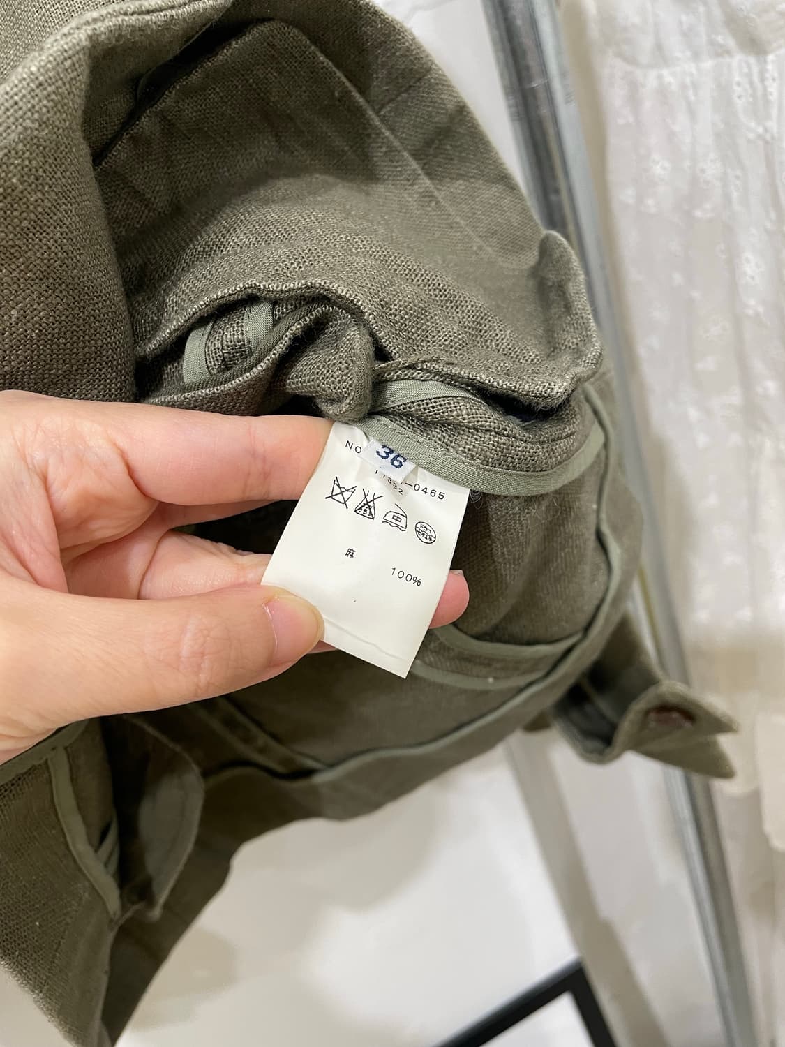 Double-Breasted Linen Jacket 상품이미지9