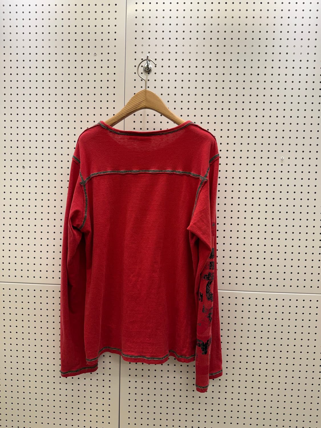 디젤 그래픽 워싱 긴팔 티셔츠 U1655 상품이미지3