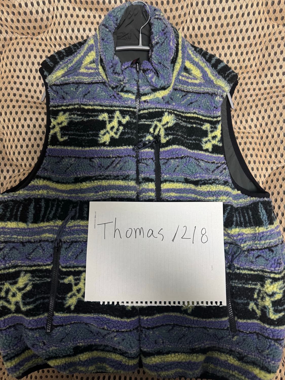 그라미치 디네댓 리버시블 플리스 베스트 M 상품이미지2