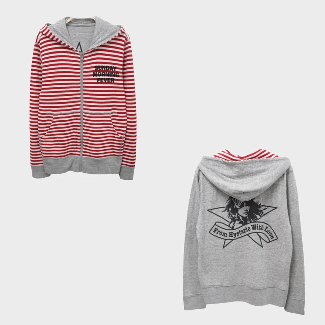 히스테릭 글래머 양면 후드 집업 65390 상품이미지1