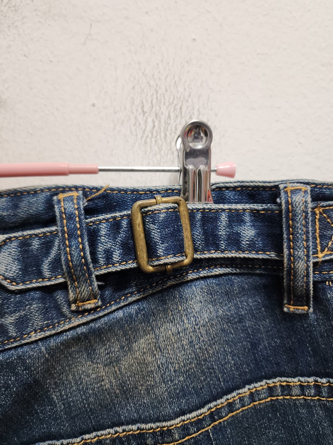 디스퀘어드2 벨티드 데미지 청바지 상품이미지5