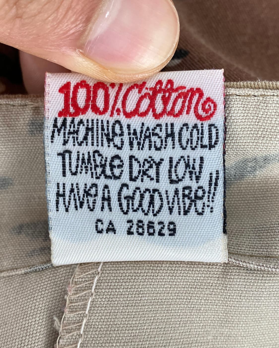 스투시 90‘s 스탁 로고 초코칩 카모 포켓 하프팬츠 상품이미지10