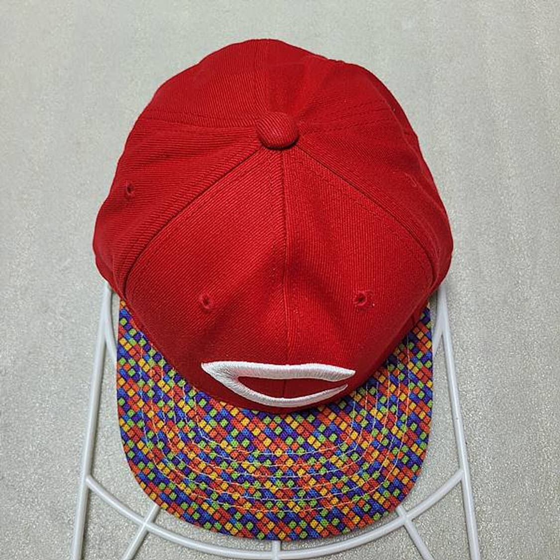 MLB 신시내티 레드 체크 XS-S 55CM 상품이미지1