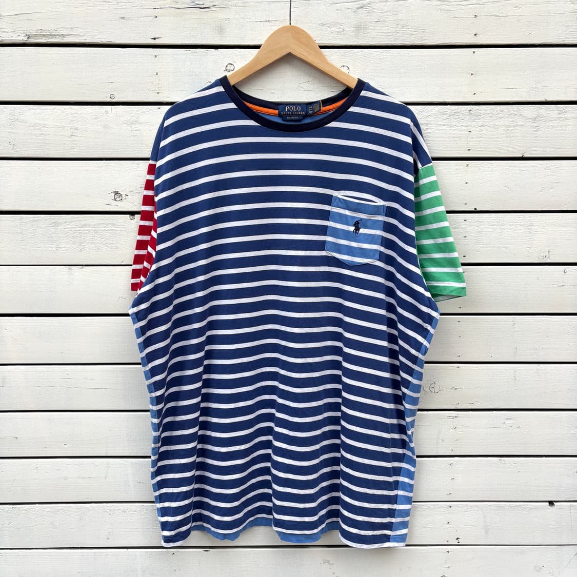 Polo 폴로 스트라이프 반팔 티셔츠 상품이미지1
