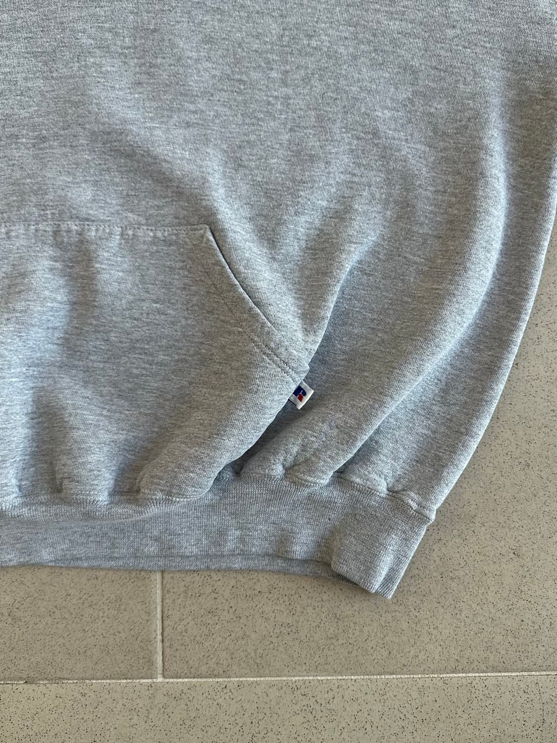 90s 빈티지 러셀 후드 그레이 XXL USA 상품이미지3