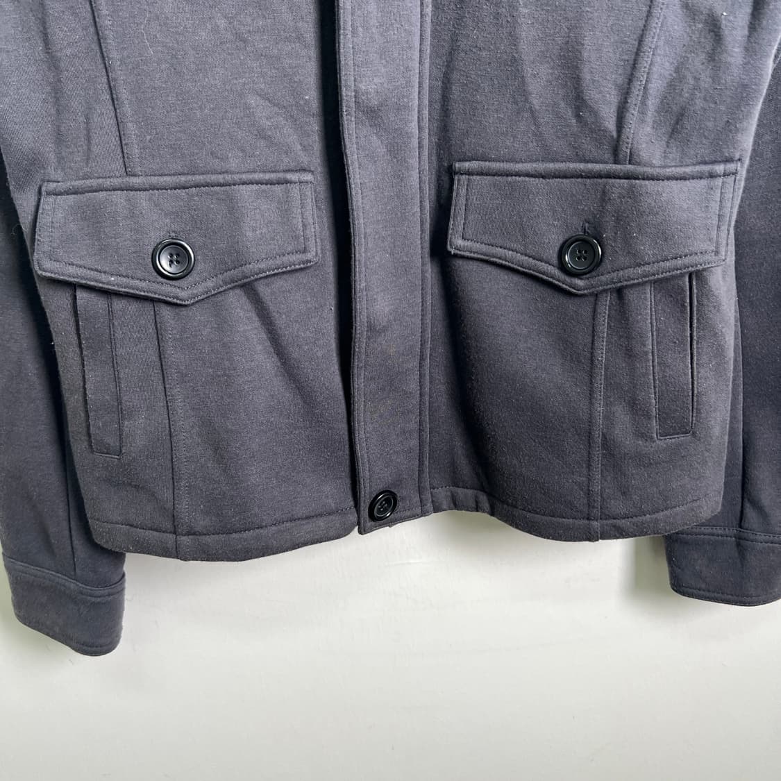 improves 블랙 코튼 포켓 유틸리티 자켓 L 상품이미지5