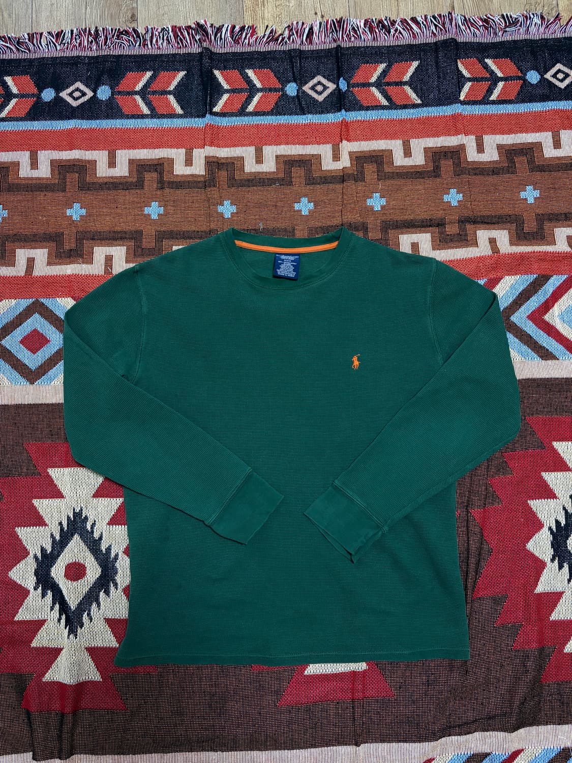 M) 폴로 랄프로렌 와플티 그린 상품이미지1