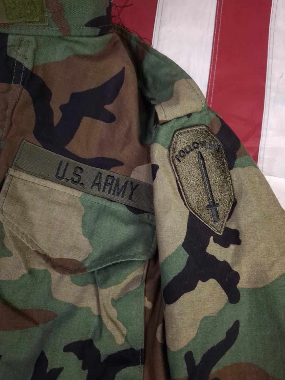 새제품 오리지날 미군 85's 우드랜드 M-65 필드야상 상품이미지2