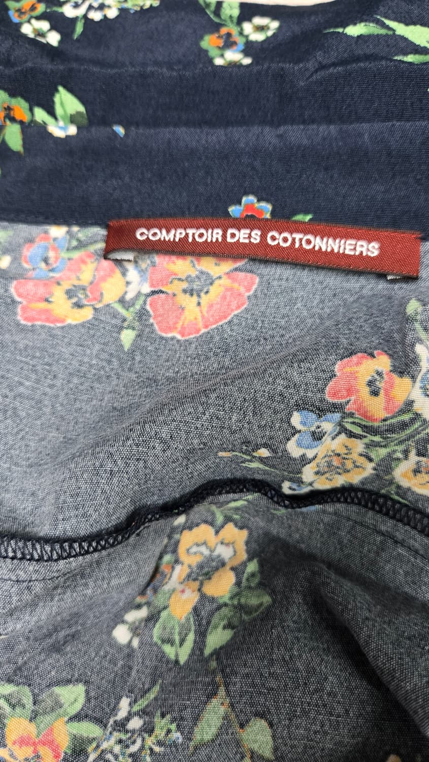 꼼뜨와데 꼬또니에 플라워 점프수트 상품이미지7