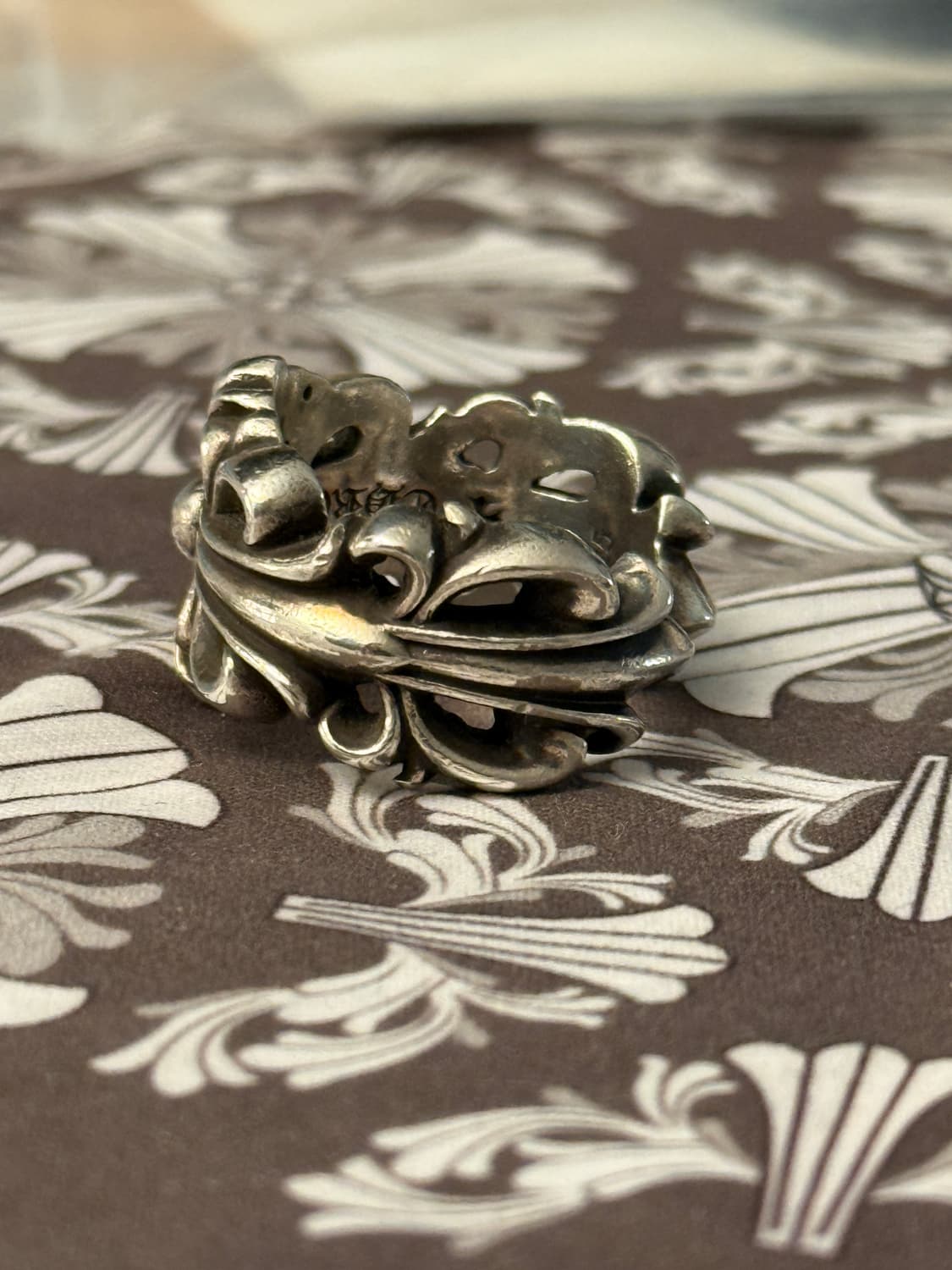 (22호)US11 크롬하츠 더블 플로랄링 상품이미지8