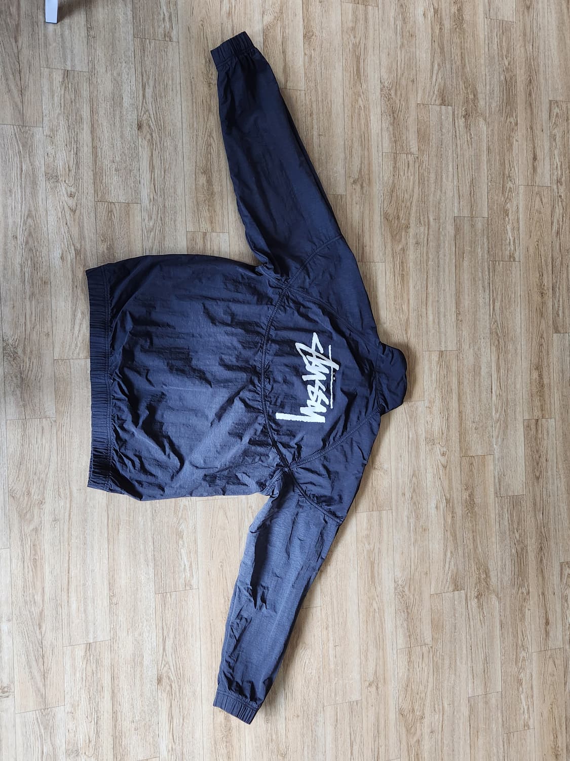 나이키 스투시 윈드 러너 자켓 오프 느와르 상품이미지4