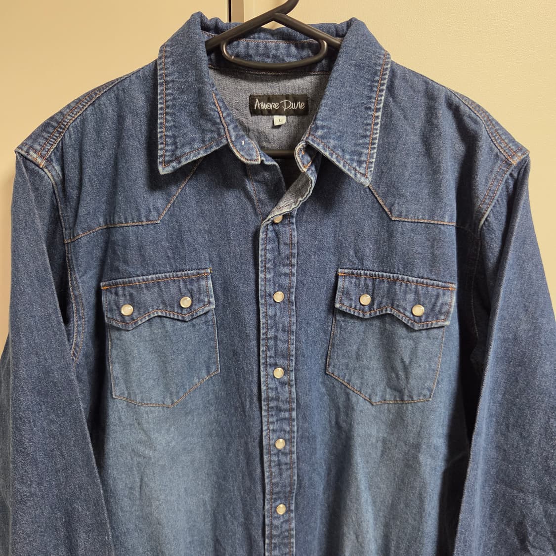 Amore Dune 웨스턴 데님셔츠 L(100) 상품이미지2