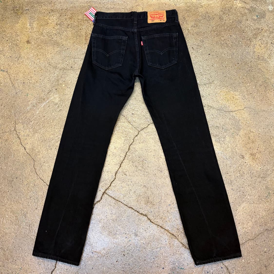 00s 빈티지 리바이스 501 블랙진 청바지 상품이미지5