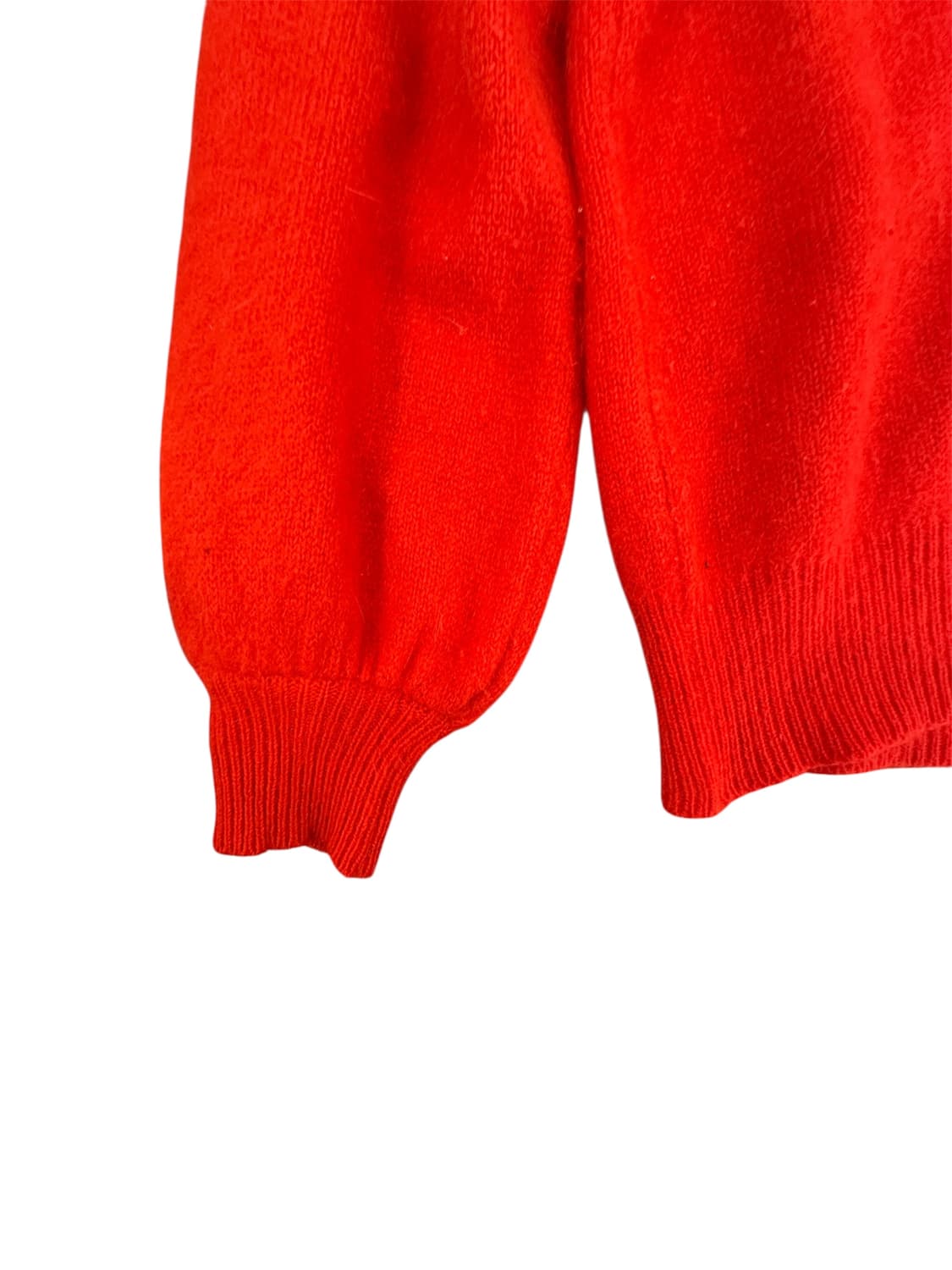 오렌지  프릴디테일 퍼프소매 니트 상품이미지4