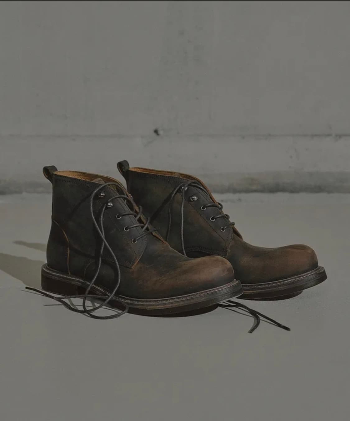 새상품 로맨틱무브 레일로드 워커 부츠 285 오일 빈티지브라운. 280 상품이미지1