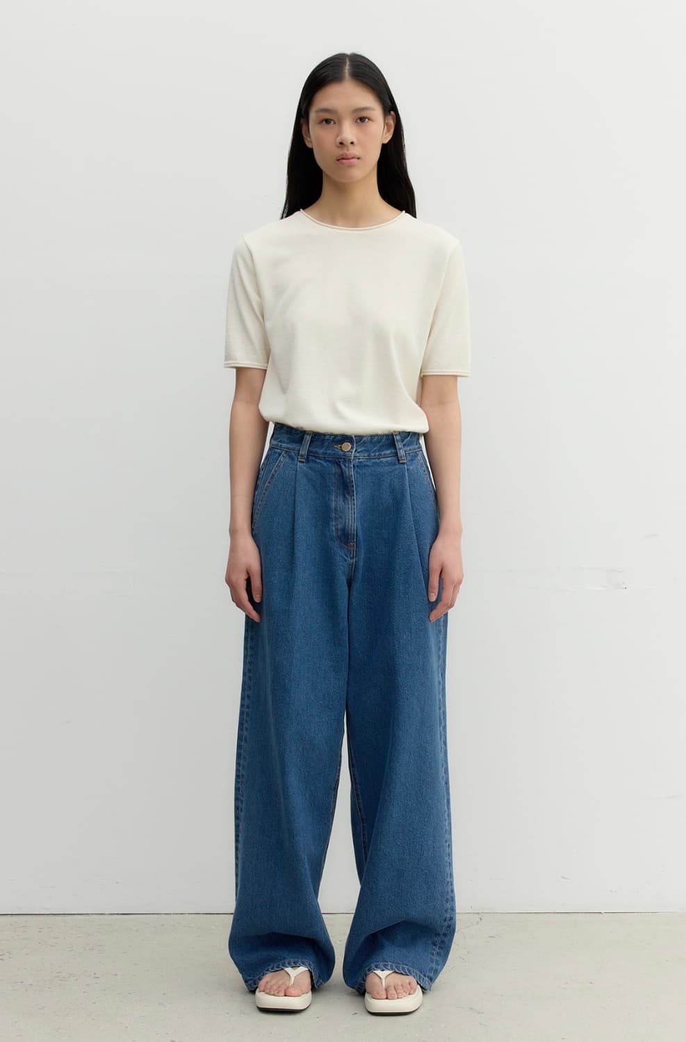 Rrace 레이스 블루 데님셋업 상품이미지5