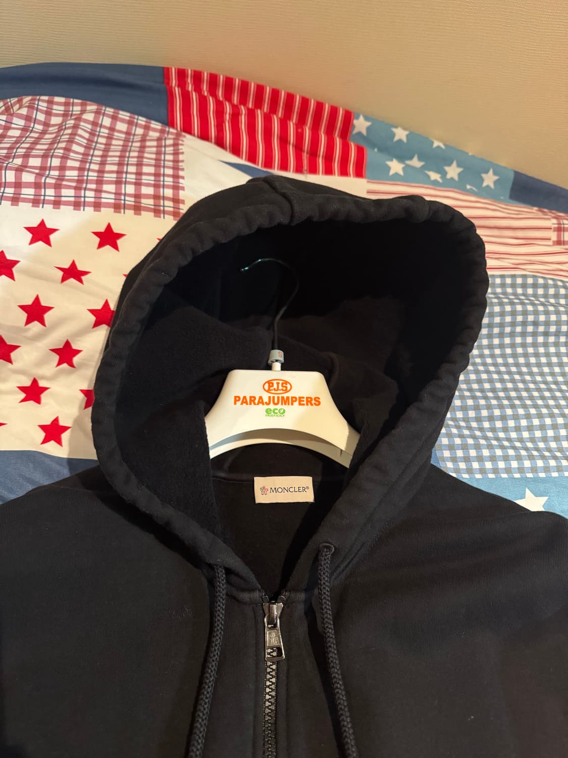 몽클레어 여성 후드집업 블랙 상품이미지2