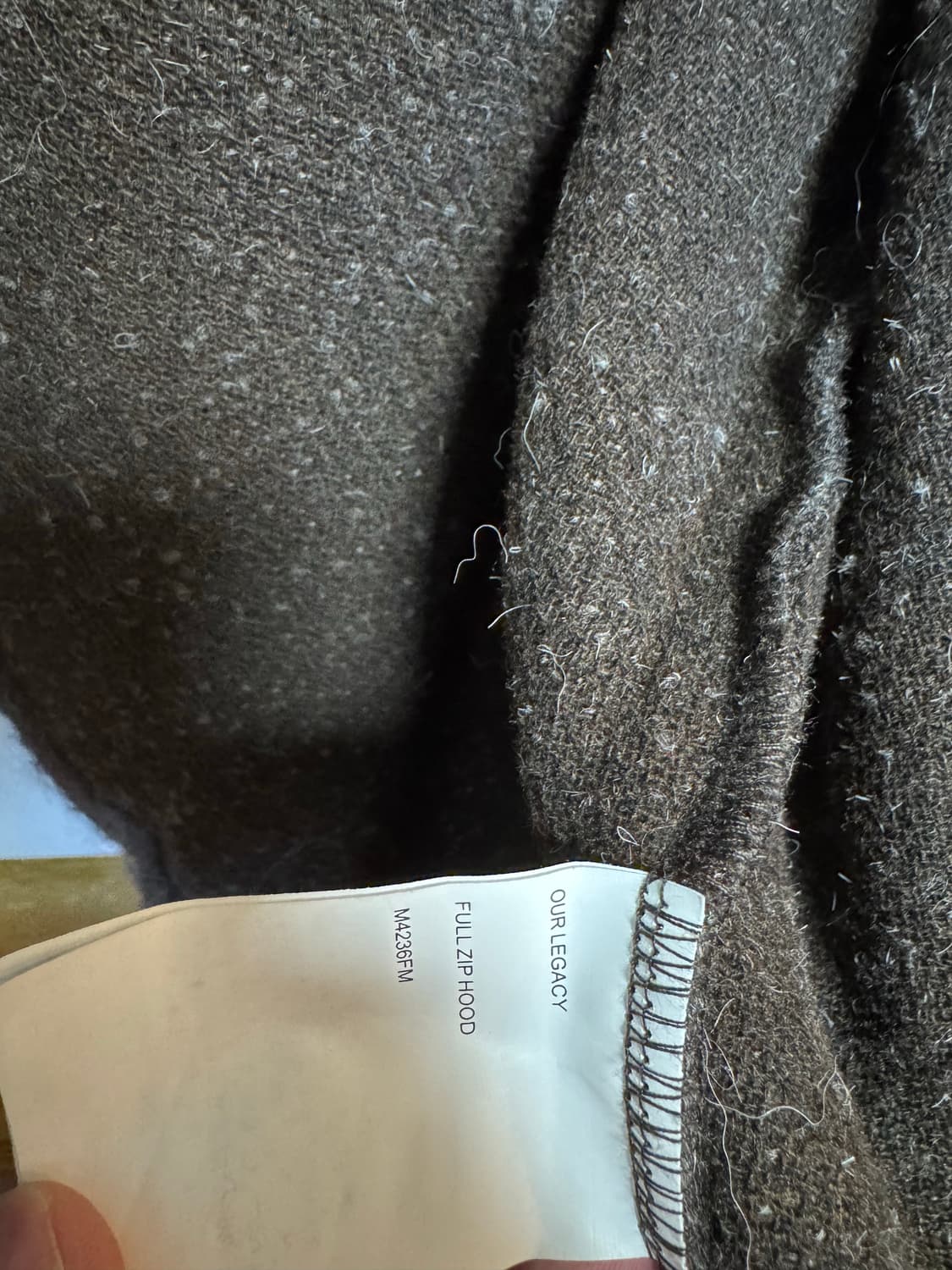 아워레가시 풀 집업 후드 모헤어 48 상품이미지6