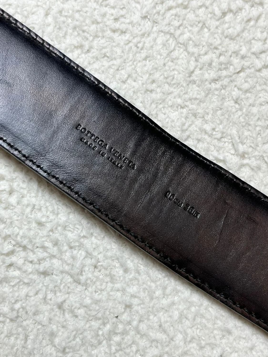 보테가베네타 23FW 인트레치아토 소가죽 벨트 A1778 상품이미지5