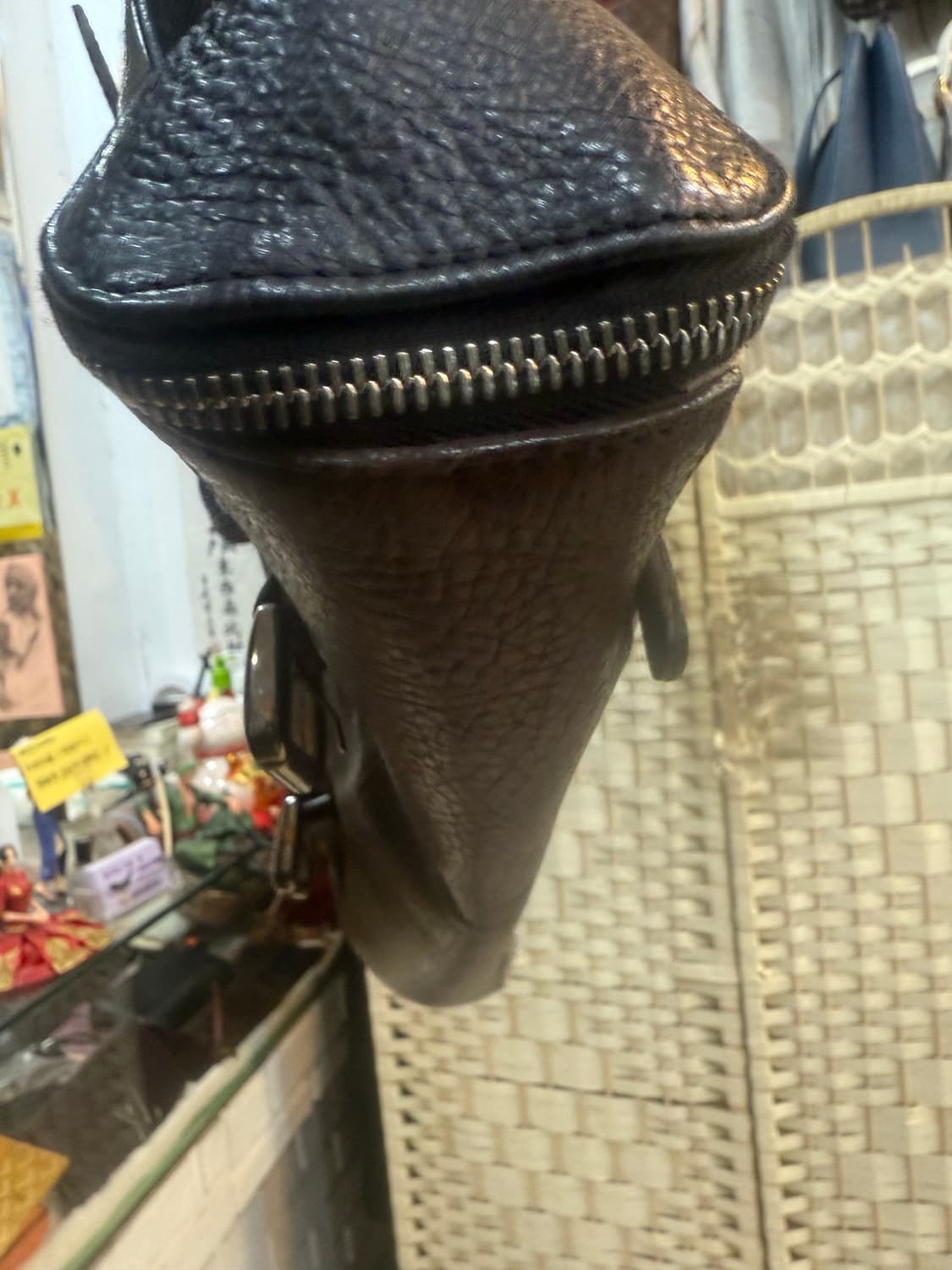 정품 우영미 지퍼 레더 변신 숄더백 팝니다 상품이미지6