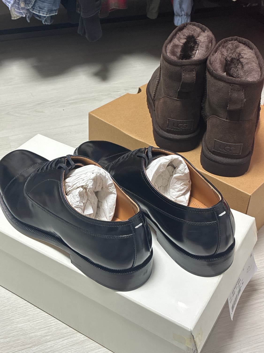 [eu39] 마르지엘라 새상품급 더비슈즈 팝니다. 250~255 상품이미지4