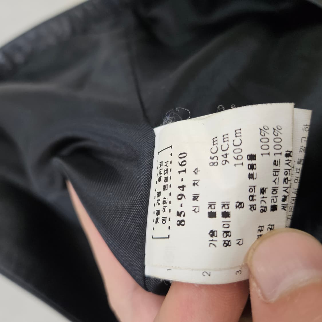 160 캐리스노트 블랙 가죽 블레이저 자켓 0619Y2 상품이미지4