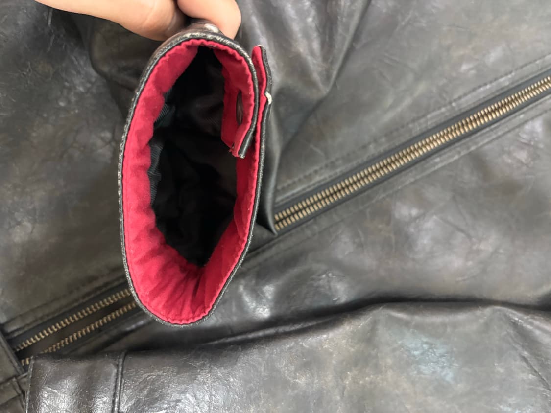 데우스 라이더스 프렌드 가죽자켓 s 상품이미지3