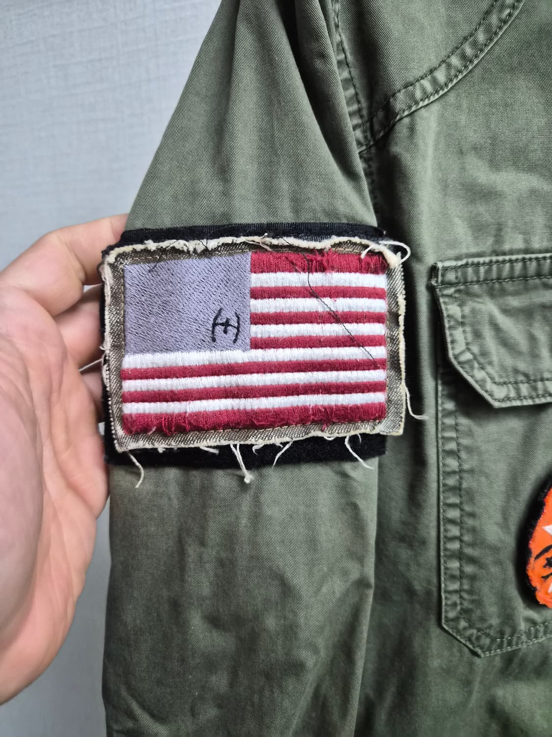 L) Kolor 패치 유틸리티 셔츠팝니다 상품이미지6