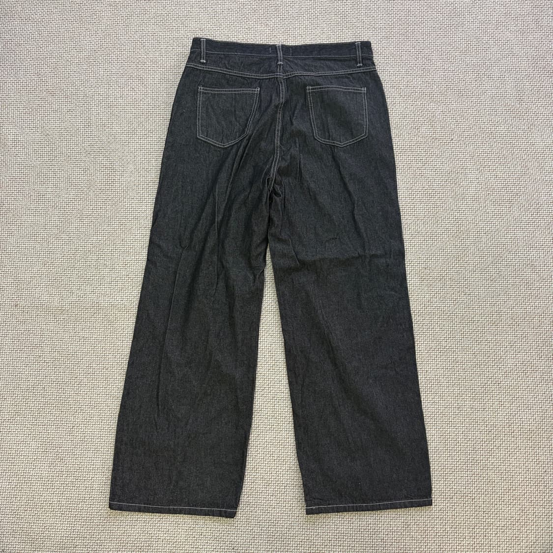 2XL 빈티지 와이드 남성 청바지 0604D2 상품이미지2