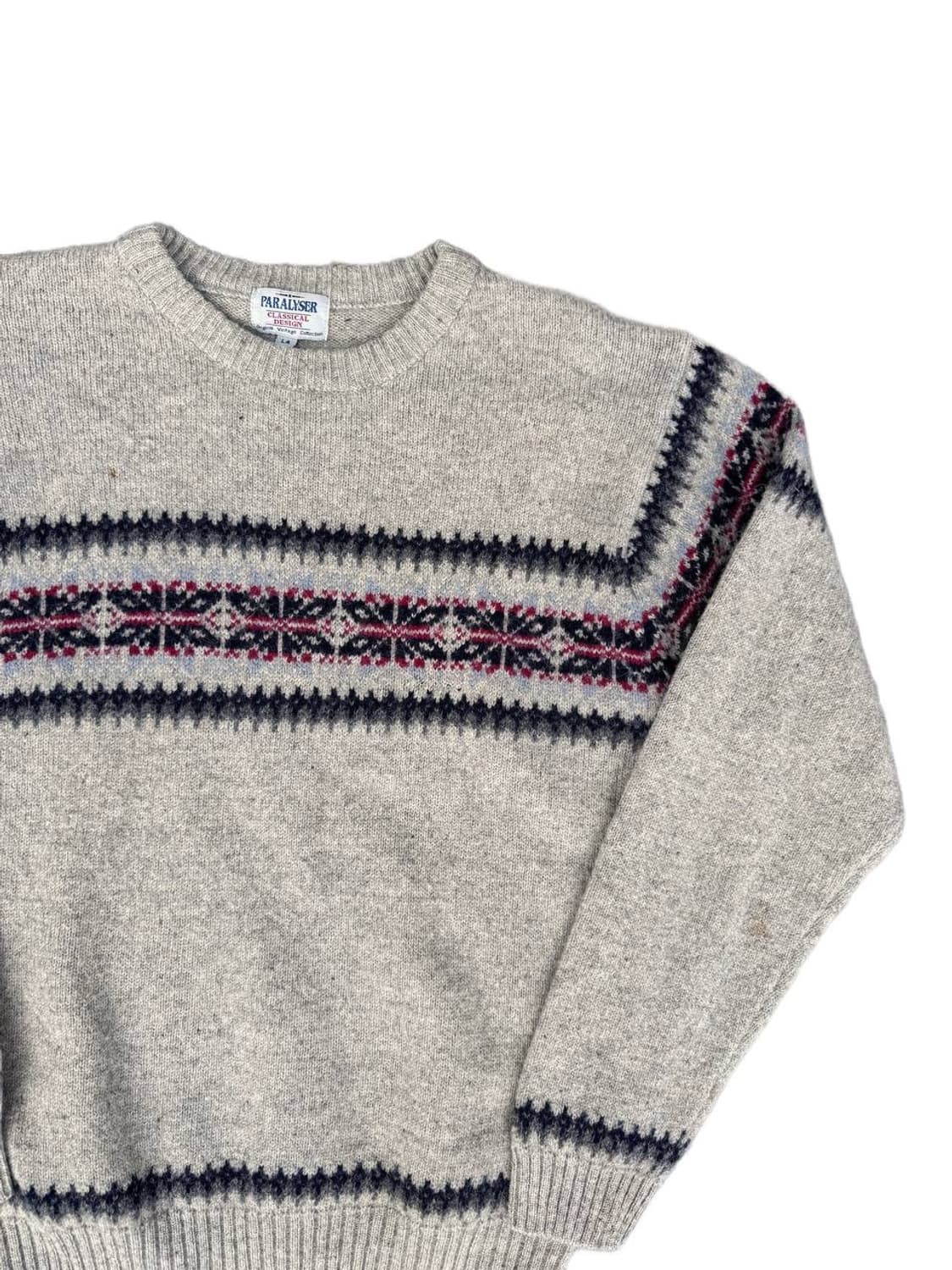 Paralyser nordic wool sweater 상품이미지3