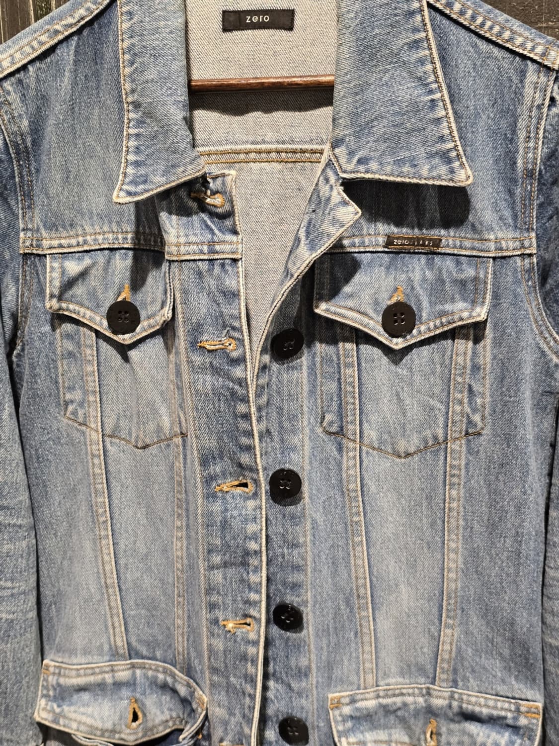 ZERO Denim Long Jacket 상품이미지2