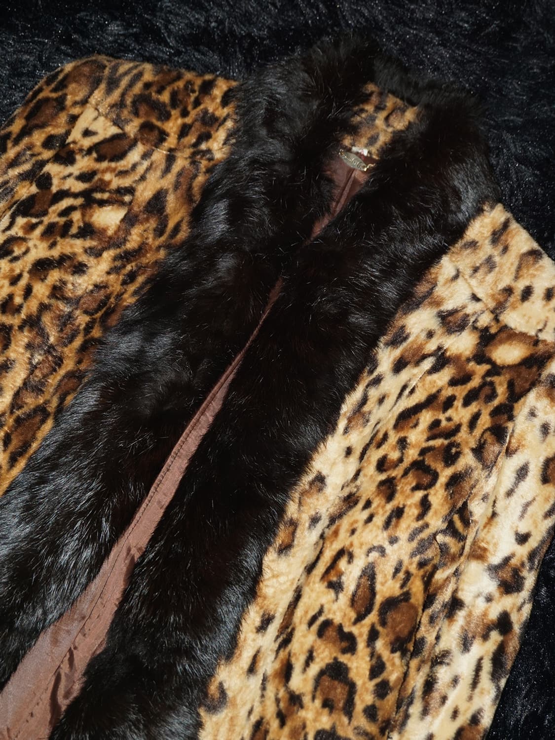 leopard fur jacket  상품이미지2