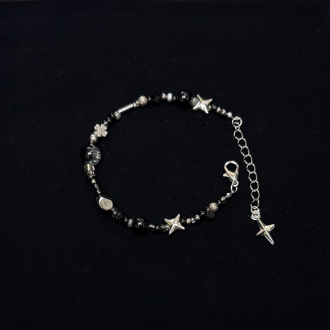 핸드메이드 비즈 팔찌 Blak Stone 036 상품이미지2