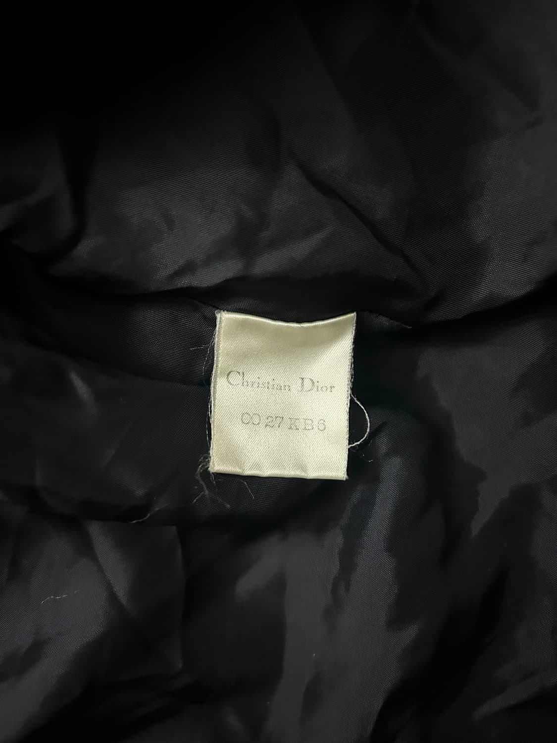 크리스찬 디올 80s 더블 브레스트 울 하프 코트 상품이미지7