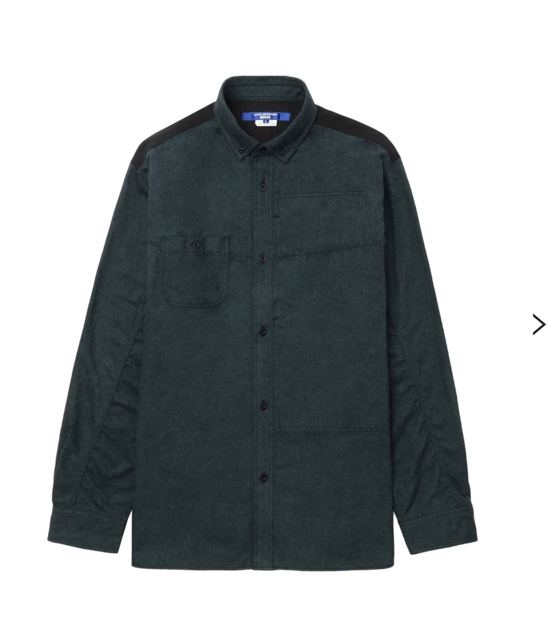 준야 와타나베 맨 25FW 코튼 플란넬 셔츠 L 상품이미지7