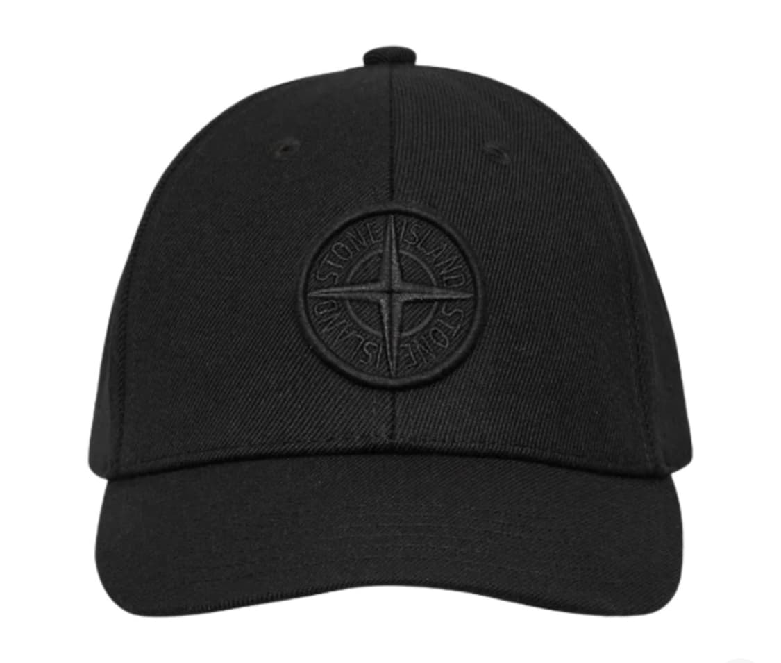 스톤아일랜드 패널 캡 블랙 OS 상품이미지1