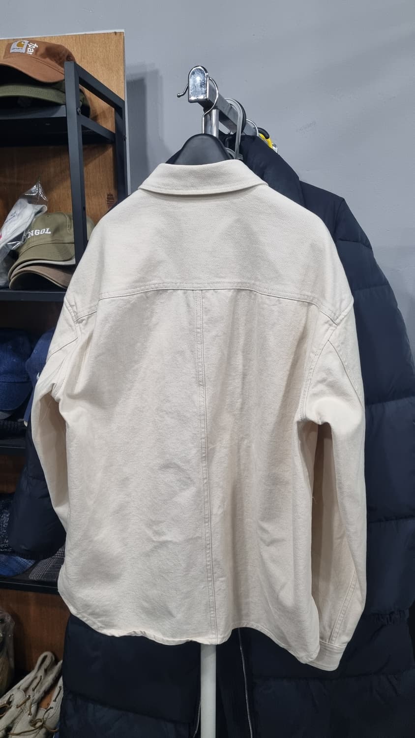 ((JSNY))  남성용 투포켓 크림색 청남방 100~105  상태좋음 상품이미지3